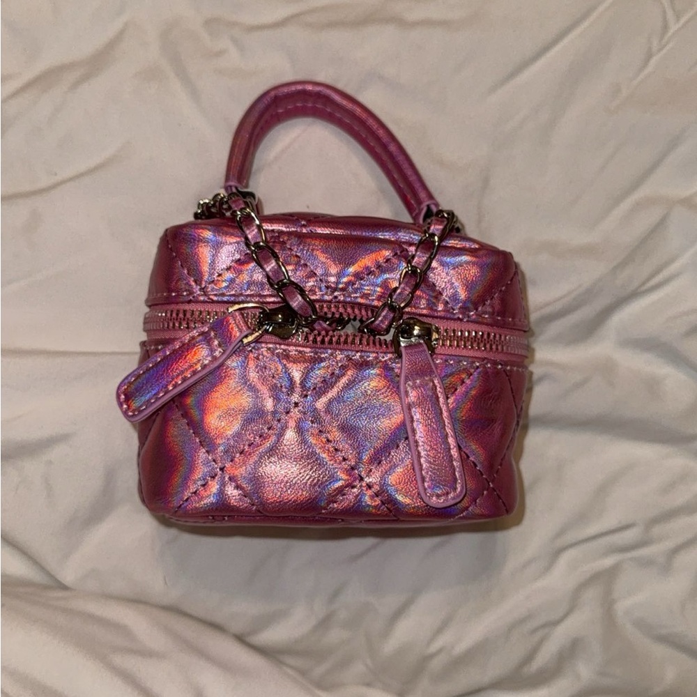 Pink Mini Vanity Bag